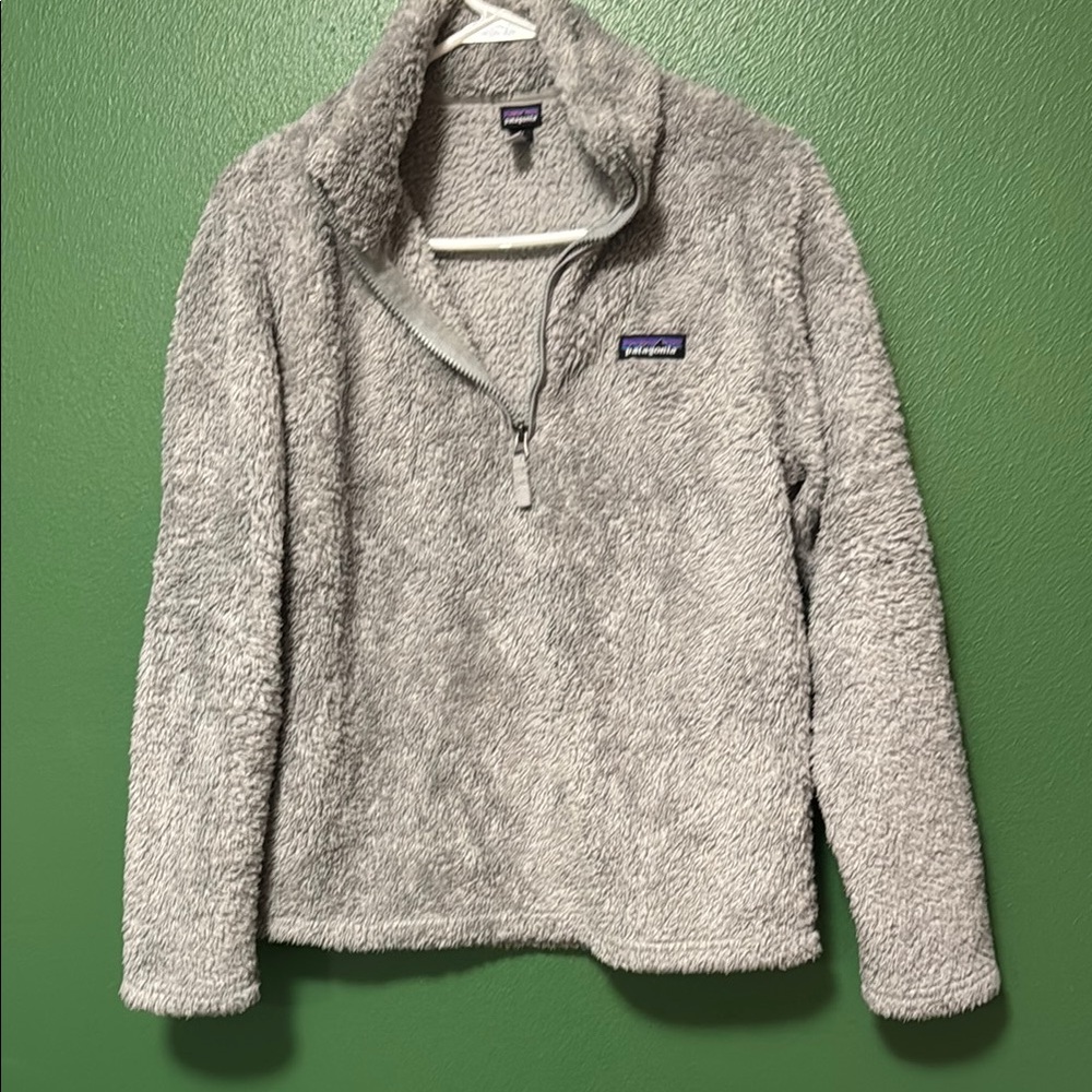 Patagonia Gray Fleece Pullover